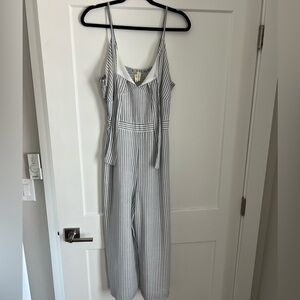 Striped Jumpsuit